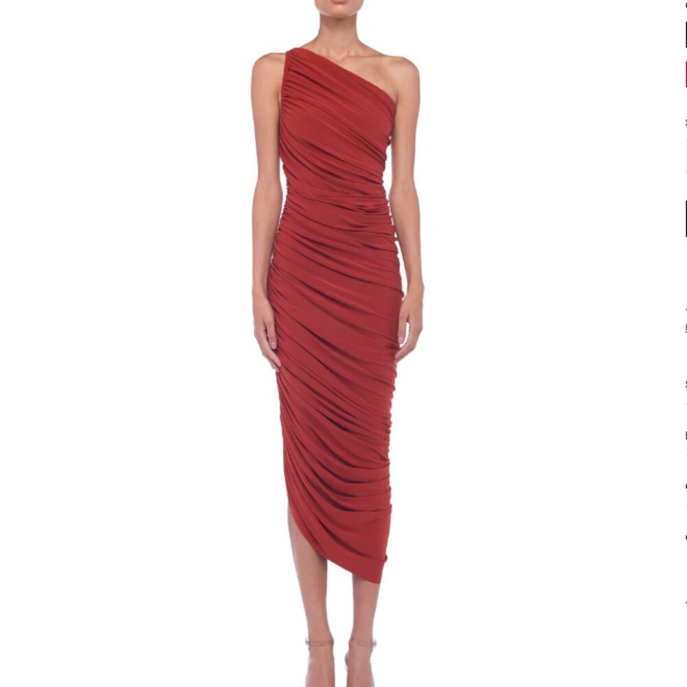 Norma Kamali Diana Dress - Cinnamon M